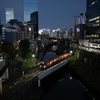 夕暮れ