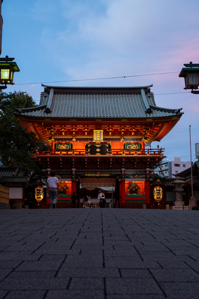 ほんのり夕焼け