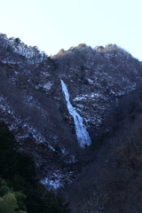 山上の氷瀑