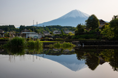 逆さ富士