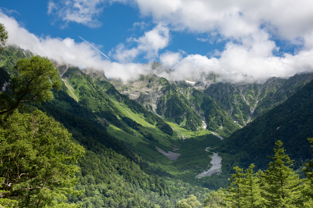 穂高連峰