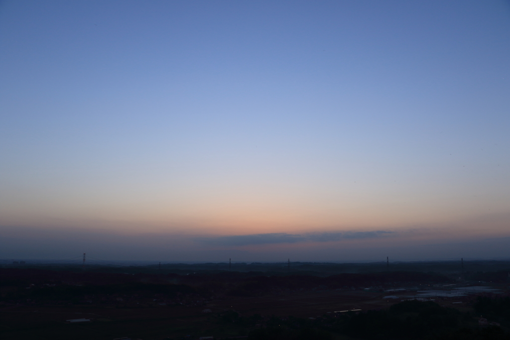 夜明け