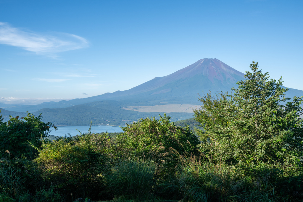 石割山より
