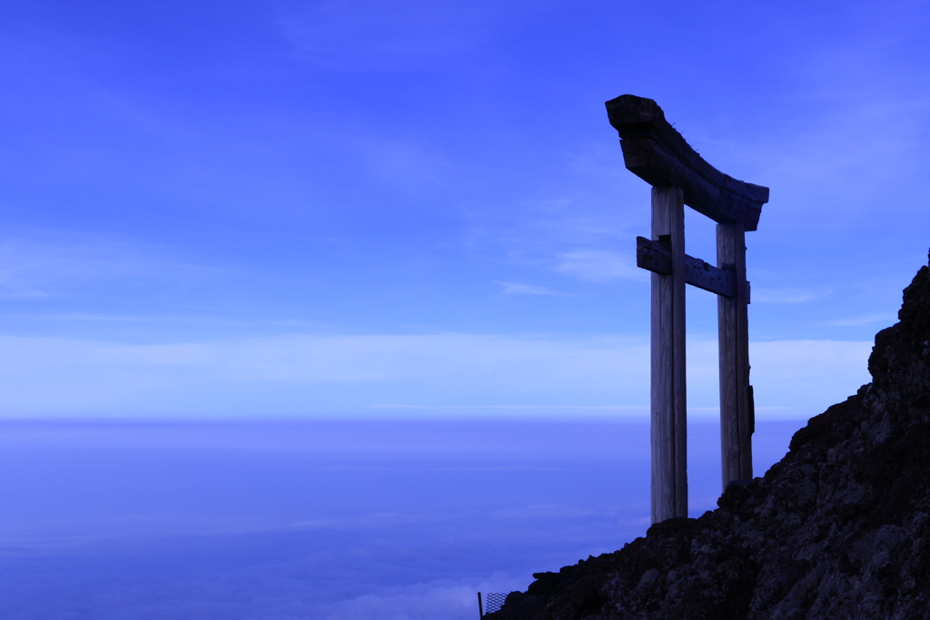 鳥居＠富士山