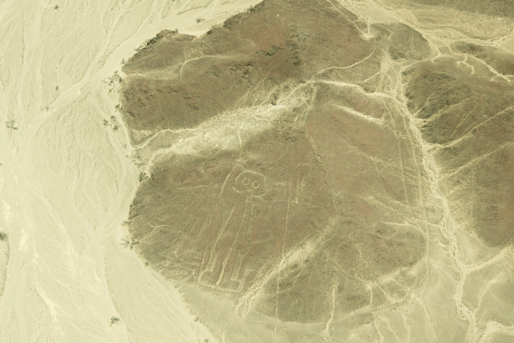 宇宙飛行士（ナスカ地上絵）