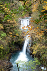 七ツ釜五段の滝下