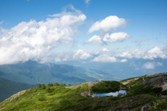 山上の池