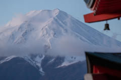 風鐸の先に