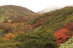 霧の那須ヶ岳