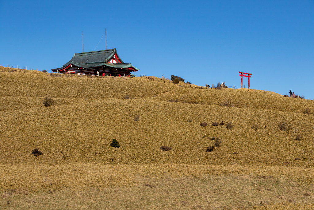 山上の社