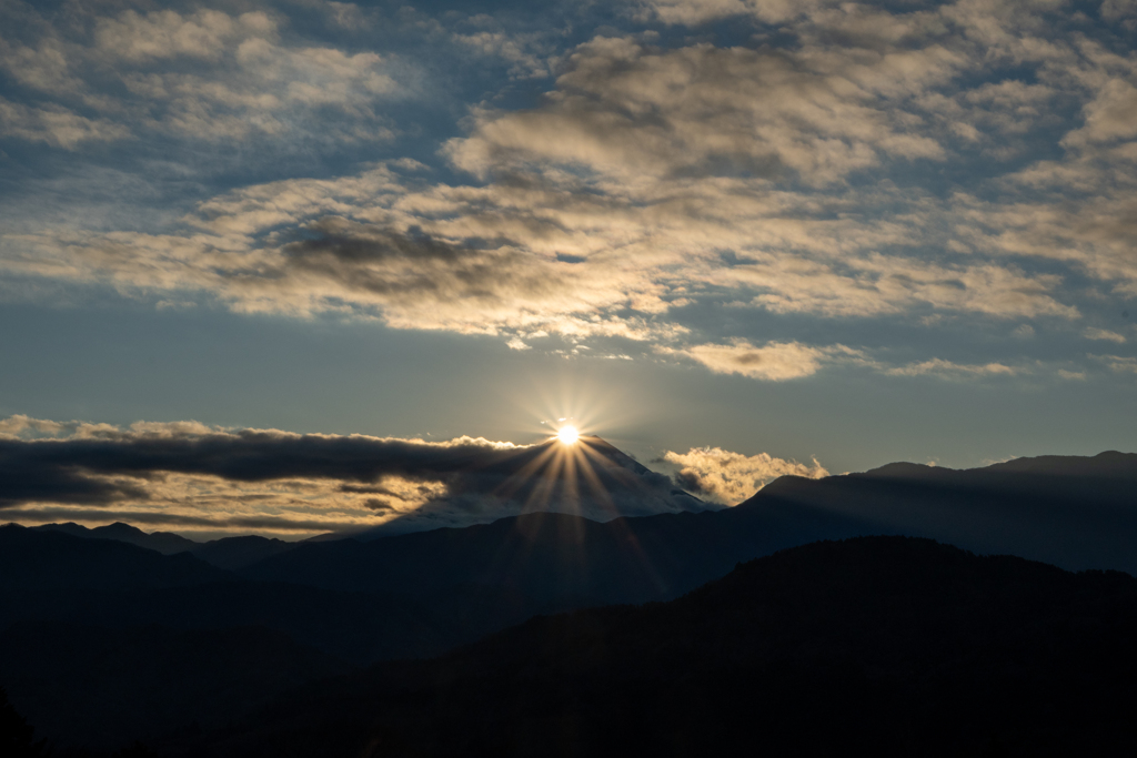 ダイヤモンド富士