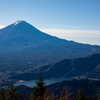 新道峠より