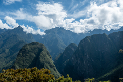 アンデスの峰々