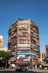 台湾の雑居ビル