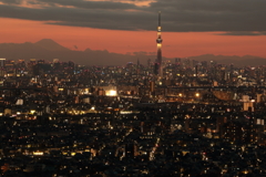 夕景～東京