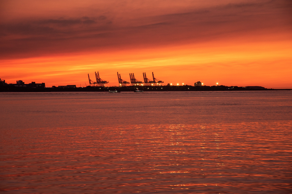 淡水夕景