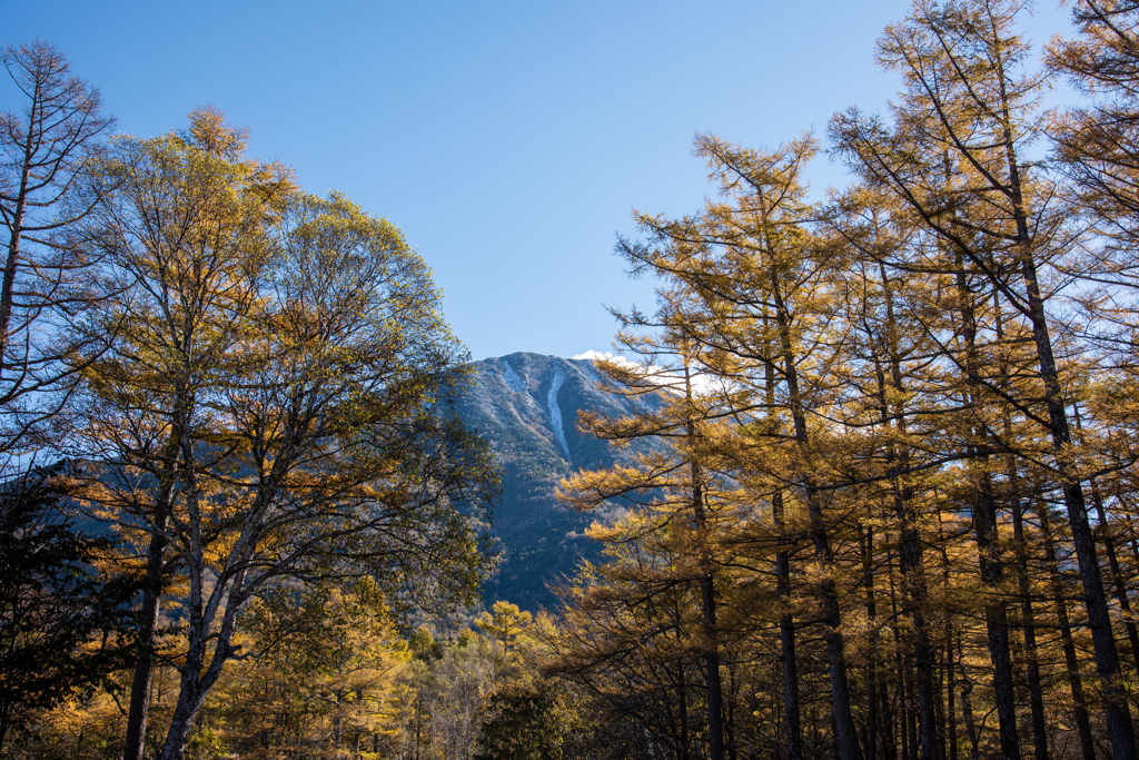 男体山