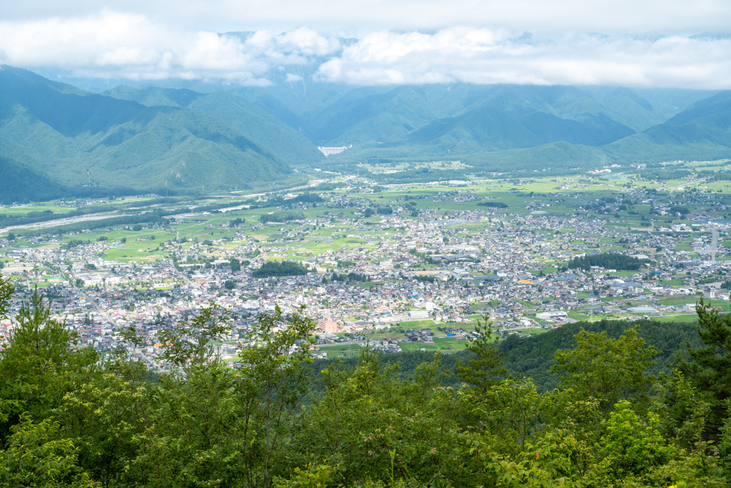 北アルプスは雲の上