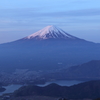 新道峠朝焼け