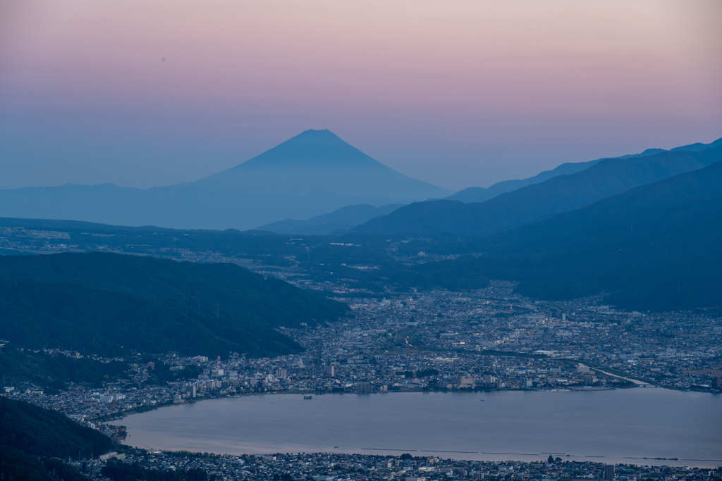 富士夕景