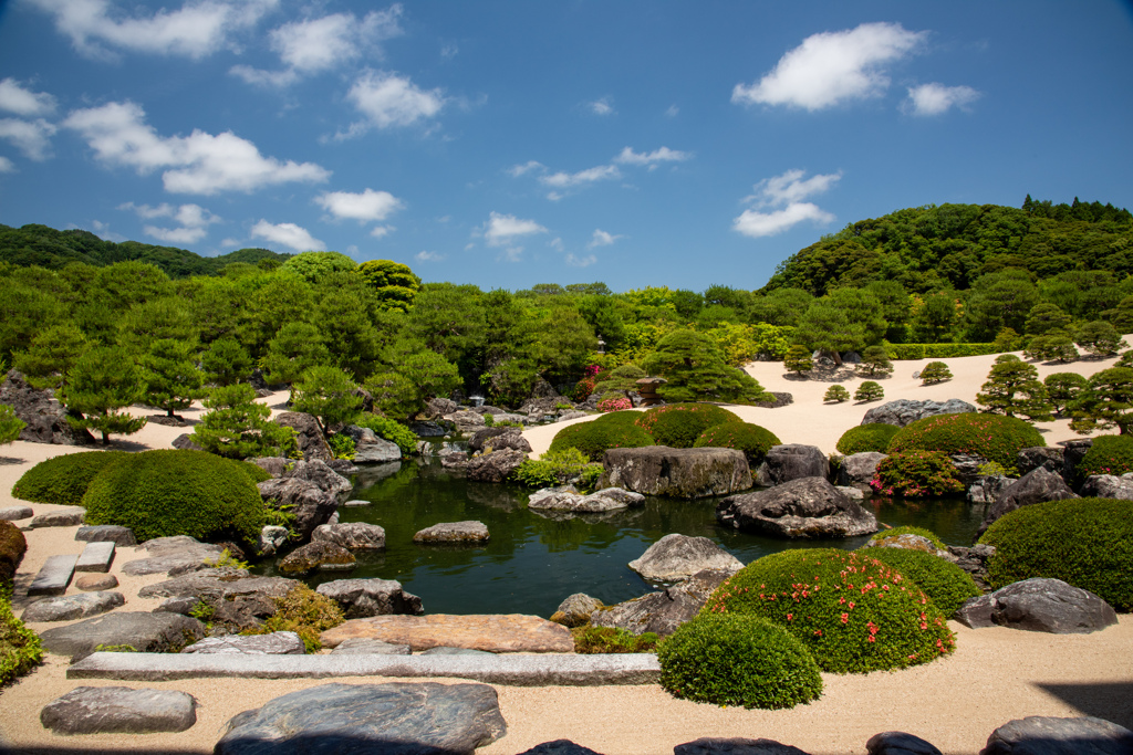 白砂青松庭