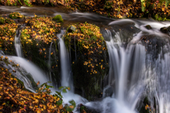 秋色の滝