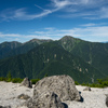 タカネビランジと白根三山