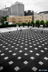 マスの中のサンプル