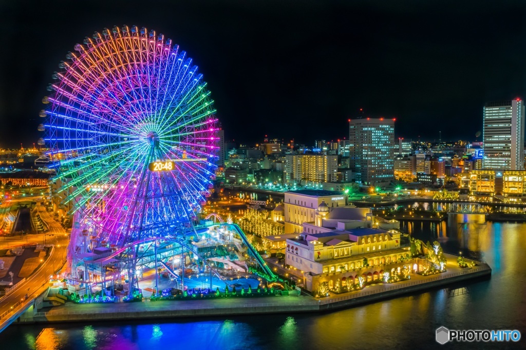 横浜夜景 〜旅行1日目〜