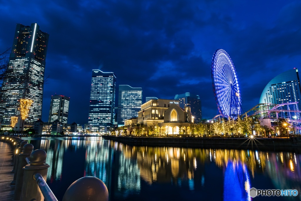 横浜夜景〜汽車道から〜