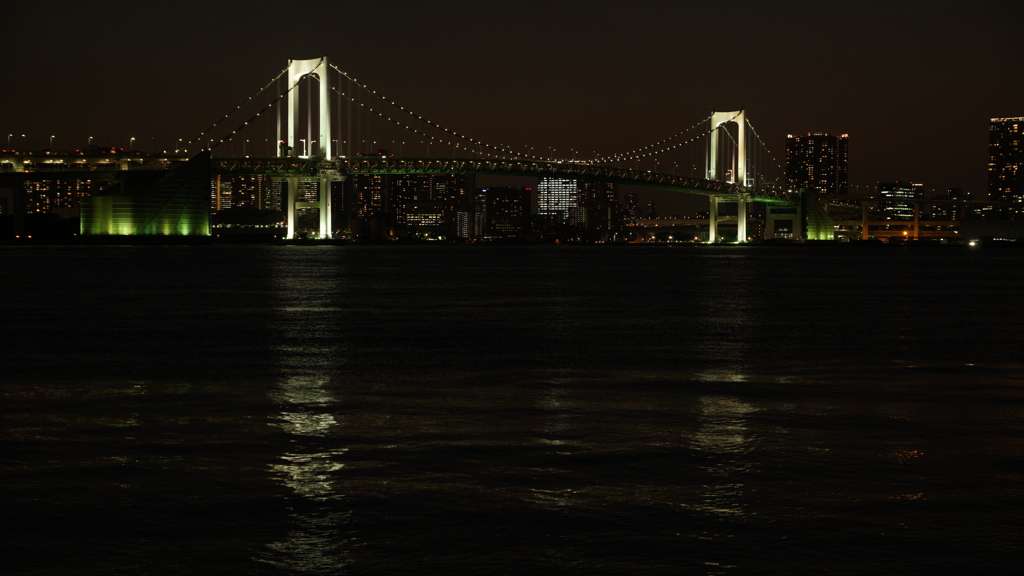 Tokyo bayside night cruising