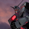 Unicorn at dusk