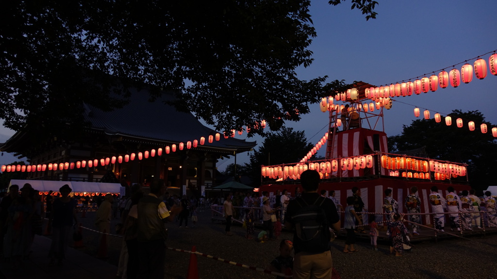 池上本門寺みたま祭りの盆踊り