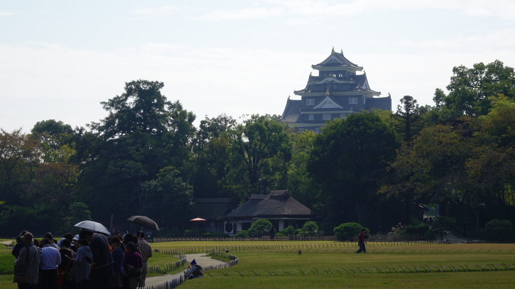 岡山城と後楽園　2014年撮影