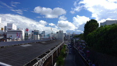 パンダ橋から望む上野市街