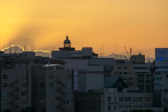 日没間近④