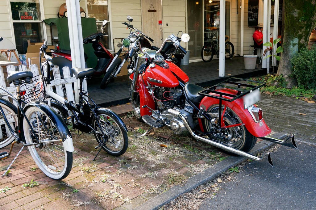 バイクのある風景①