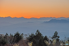 志賀高原の夕景