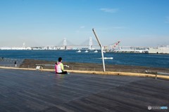 横浜港大さん橋にて③