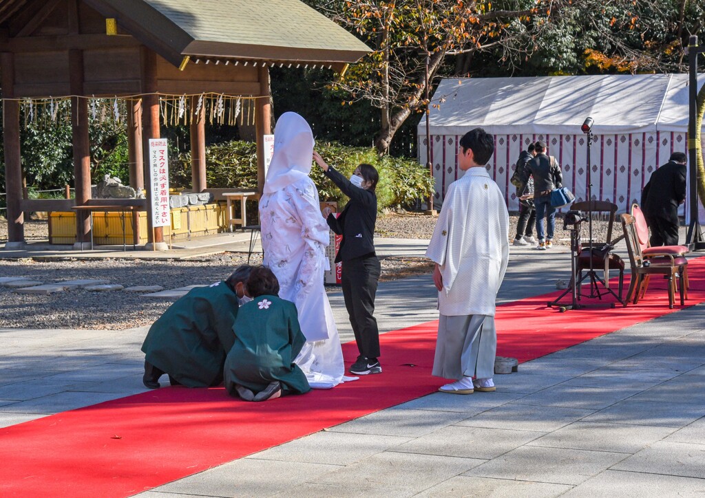 コロナ禍の結婚式
