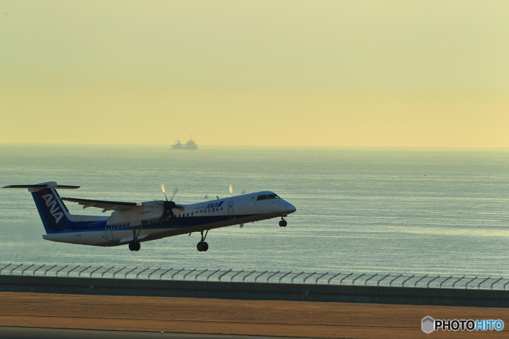 Bombardier　take off