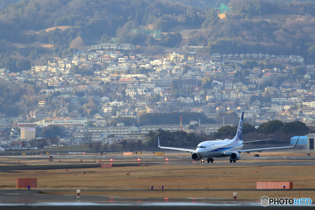 Taxiing ANA機