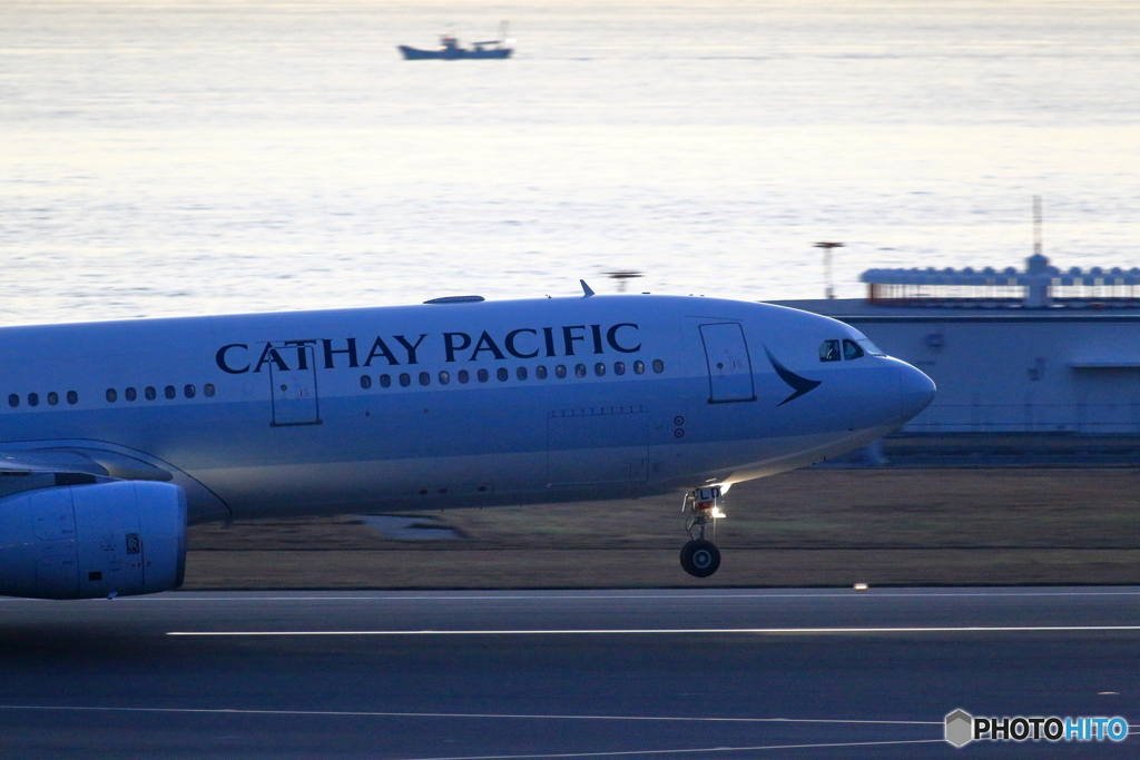 Centrair 　～夕暮れの離陸②～