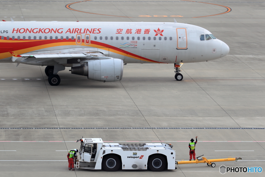 香港航空③～お見送り～