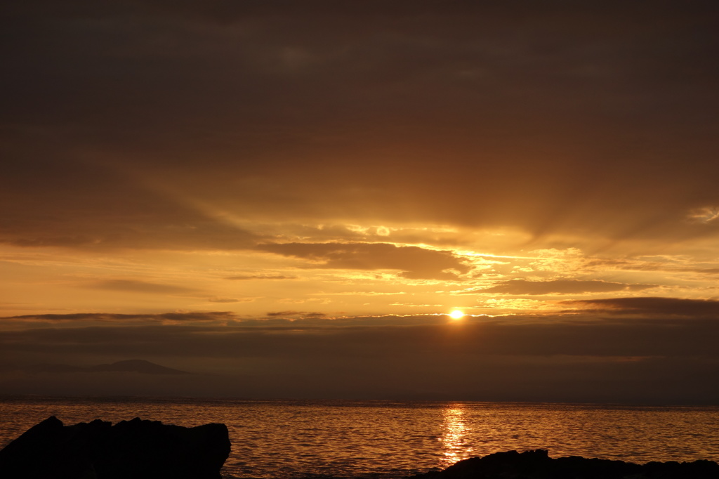 夕陽＠三浦半島（15/06/21）