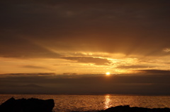 夕陽＠三浦半島（15/06/21）