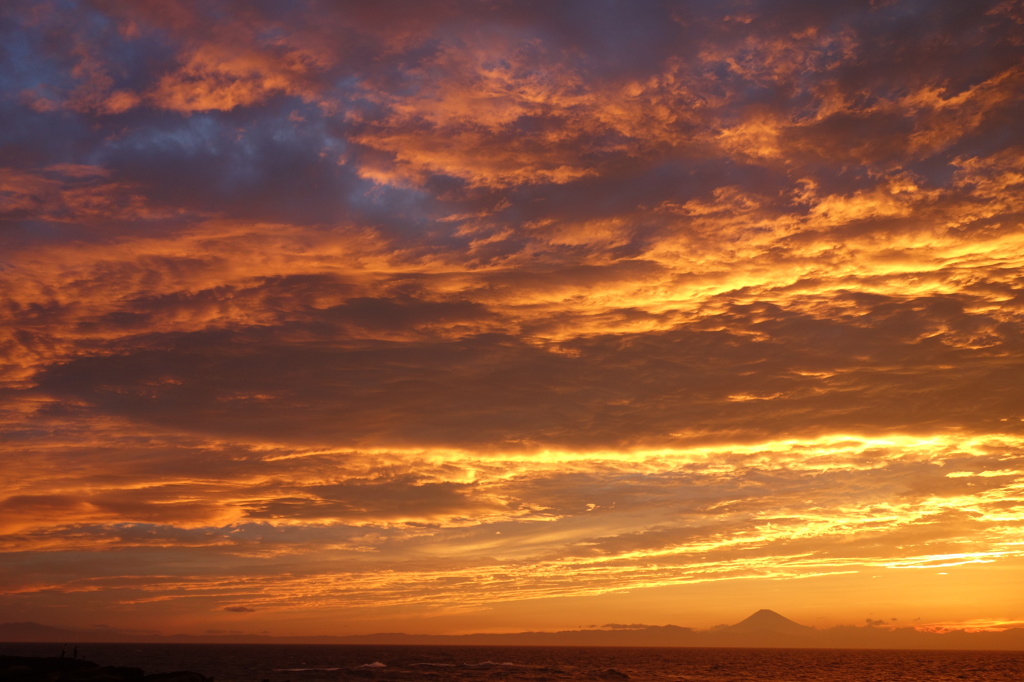 夕陽＠三浦半島（15/06/27）