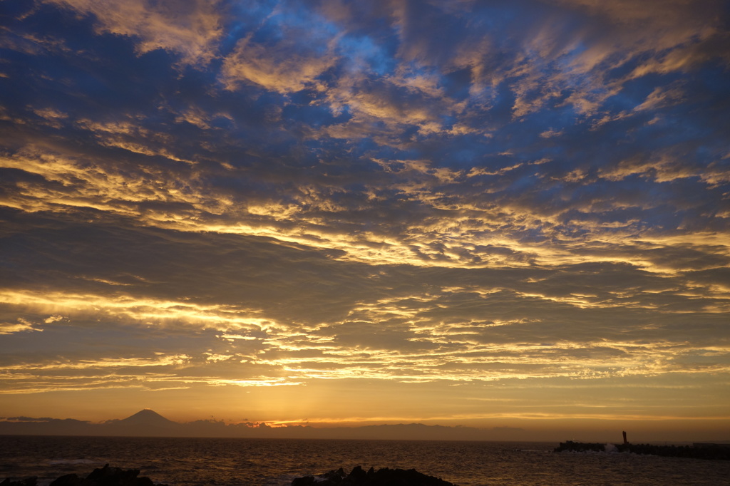 夕陽＠三浦半島（15/06/27）