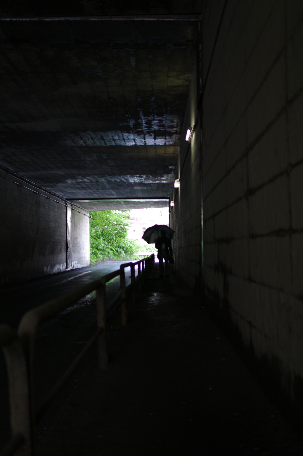 病院の帰り道