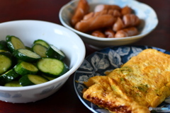 朝食は残り物で作りましょう＾＾